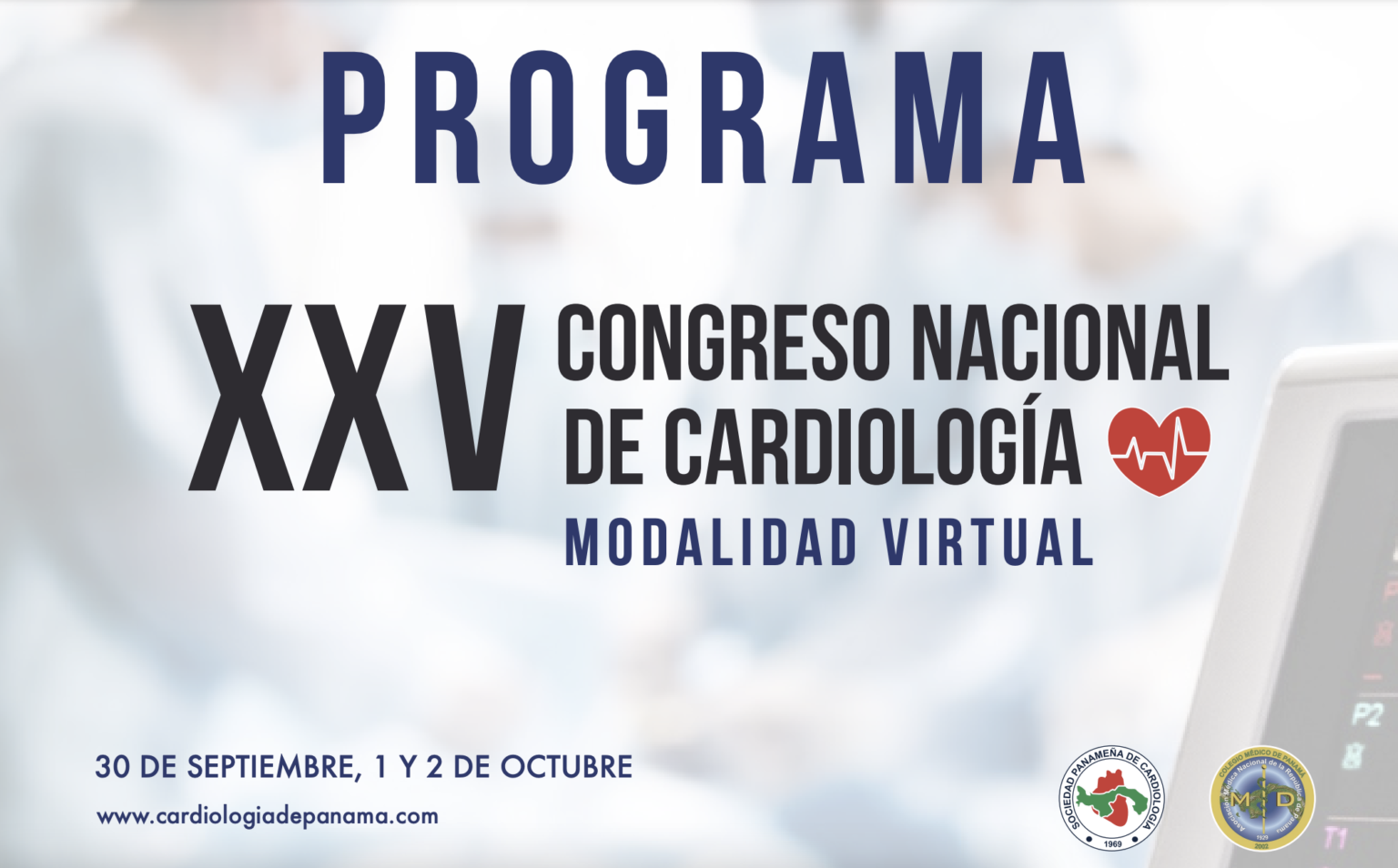 Sociedad Panameña de Cardiología Agenda XXV Congreso Nacional de